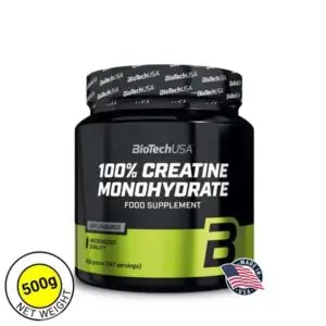 Pour profiter des bienfaits de 100% CREATINE MONOHYDRATE 500G, dissolvez une dose ce qui fait (3,4g, soit 1 cuillère à café) dans 300ml de votre boisson préférée. Il est recommandé de prendre une dose pas jour et ne pas la dépasser.