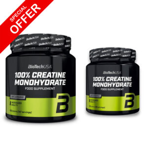 Packs Bonne année Creatine Monohydrate BiotechUSA 500g