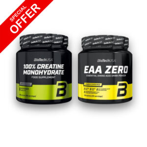 Packs Bonne année BiotechUSA Creatine 300g & BiotechUSA EEA Zero 350g