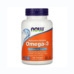 Oméga 3 Fish oil Now Food 100 capsules à enveloppe molle
