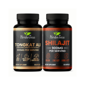 PACK PROMO ENERGY & TEST BOOST TONGKAT ALI 800mg 90 caps + SHILAJIT 900mg 120 caps