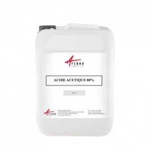 Acide Acétique 80% / Acide éthanoïque - CAS N° 64-19-7