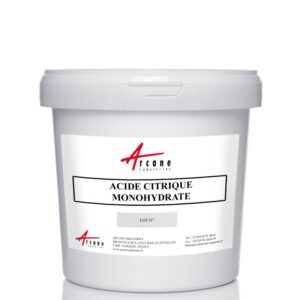 Acide Citrique Monohydraté Alimentaire E330 - CAS N° 5949-29-1